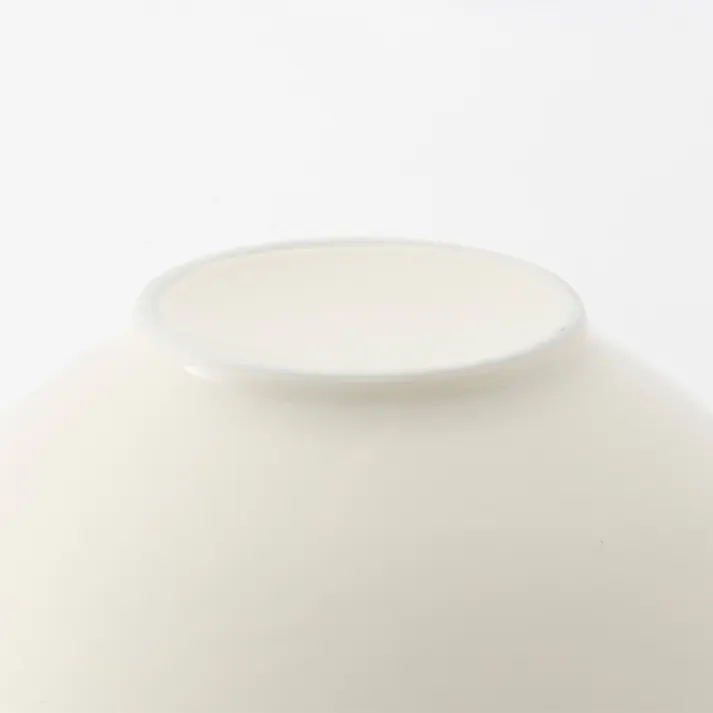 軽スタ 軽量磁器食器 ラーメンどんぶりクリーム