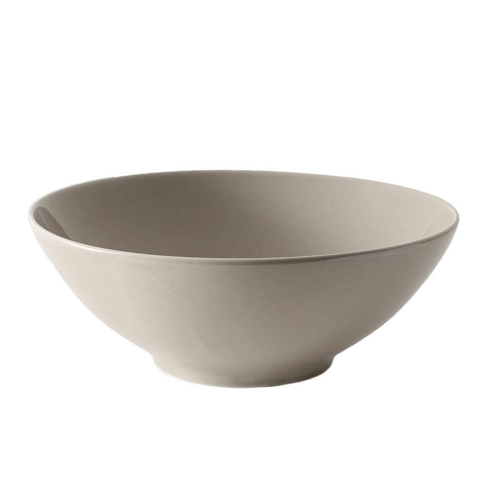 軽スタ 軽量磁器食器 ラーメンどんぶりウォームグレー