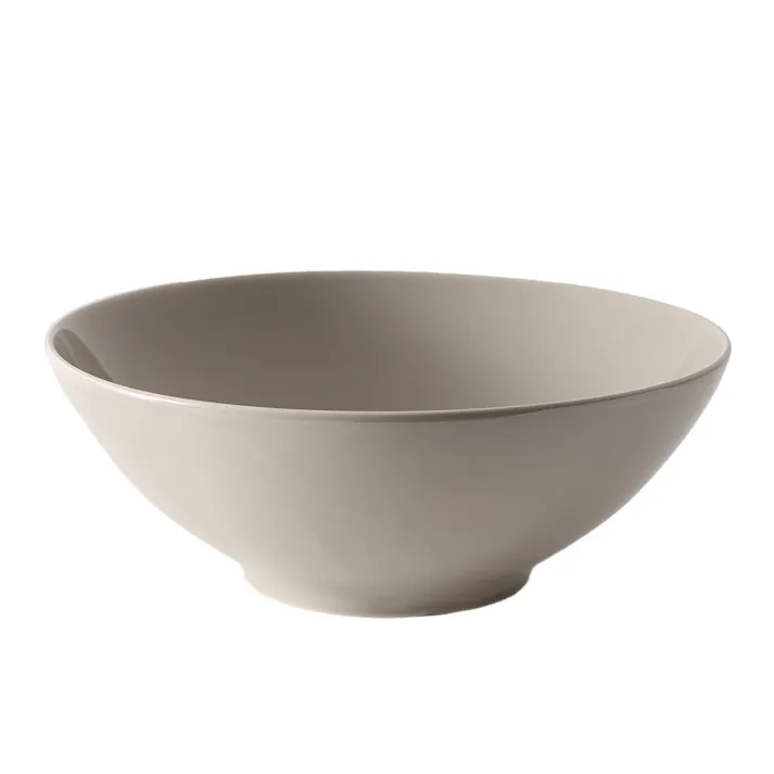 軽スタ 軽量磁器食器 ラーメンどんぶりウォームグレー