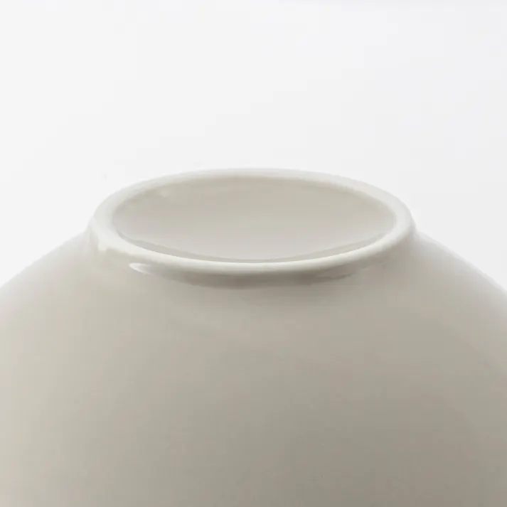 軽スタ 軽量磁器食器 ラーメンどんぶりウォームグレー