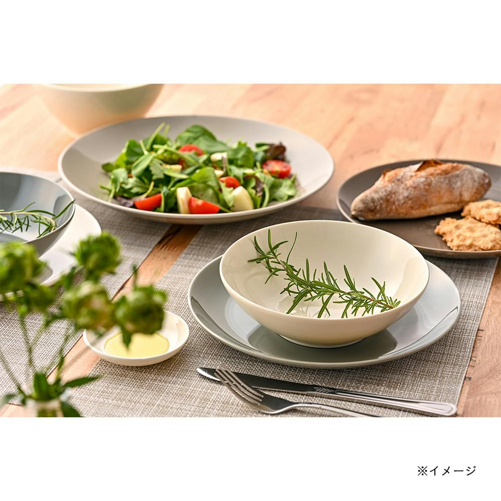 軽スタ 軽量磁器食器 豆皿 9cm クリーム | 食器・グラス・カトラリー