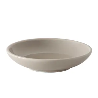 軽スタ 軽量磁器食器 豆皿 ウォームグレー 9cm