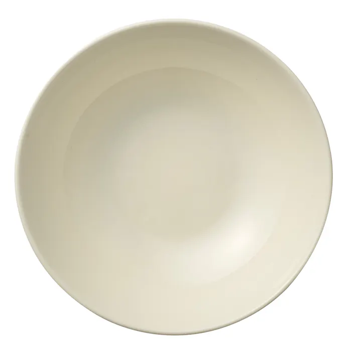 軽スタ 軽量磁器食器 深皿 13cm クリーム