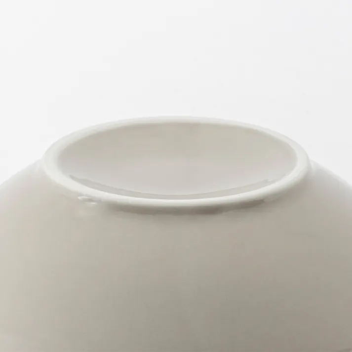 軽スタ 軽量磁器食器 深皿 18cm ウォームグレー