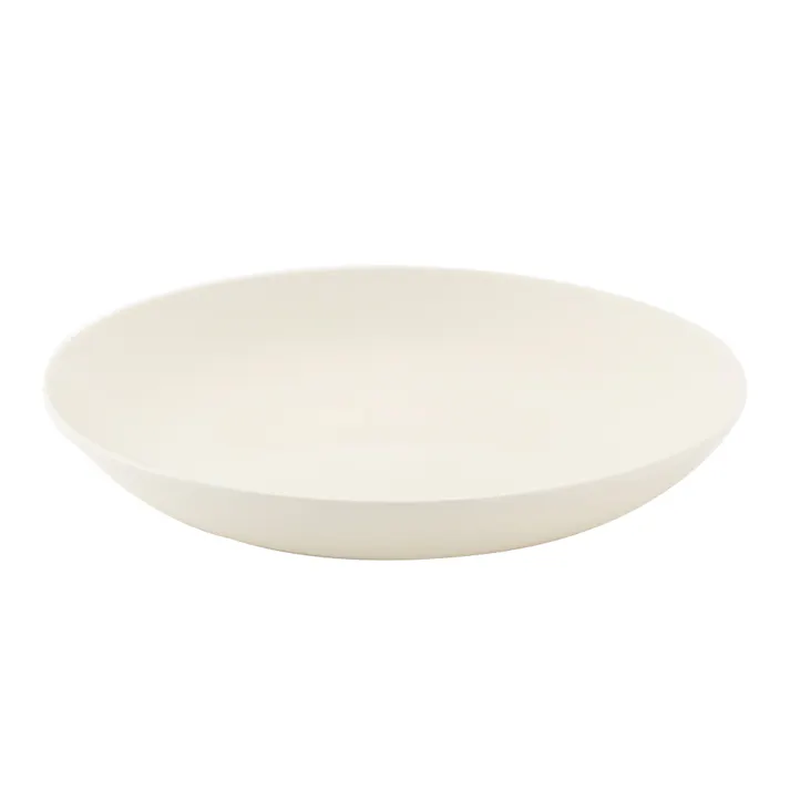 軽スタ 軽量磁器食器 プレート22cm クリーム