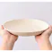 軽スタ 軽量磁器食器 プレート22cm クリーム