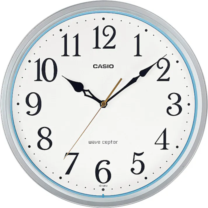 【CAINZ-DASH】カシオ計算機 電波掛け時計 直径305mm IQ-481J-8JF【別送品】