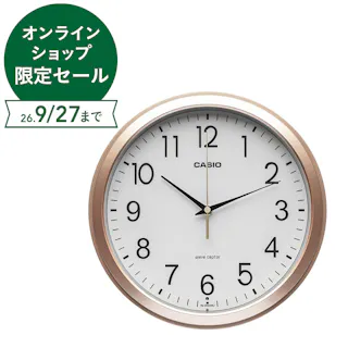 Casio カシオ 小型電波掛時計 パールピンク IQ-352AMJ-4JF