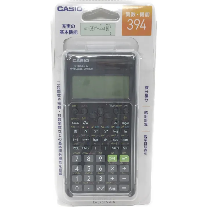 カシオ 関数電卓 FX-375ESA-N