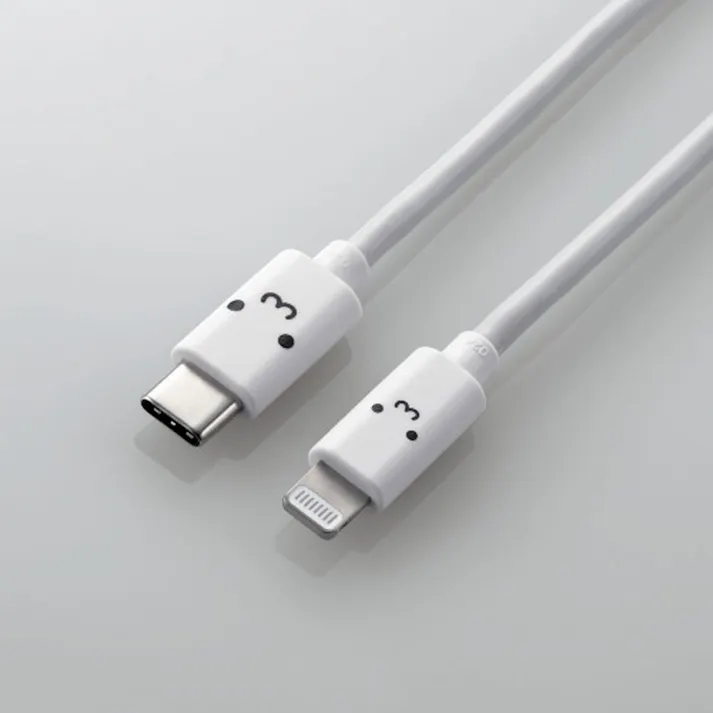 エレコム USB C-Lightningケーブル 1.0m MPA-FCLY10WF