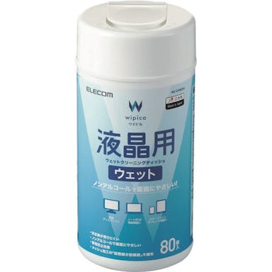 【CAINZ-DASH】エレコム 液晶用ウェットクリーニングティッシュ【別送品】