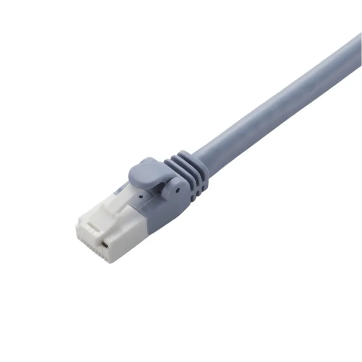 エレコム CAT6A 簡易包装LANケーブル 20m ブルー