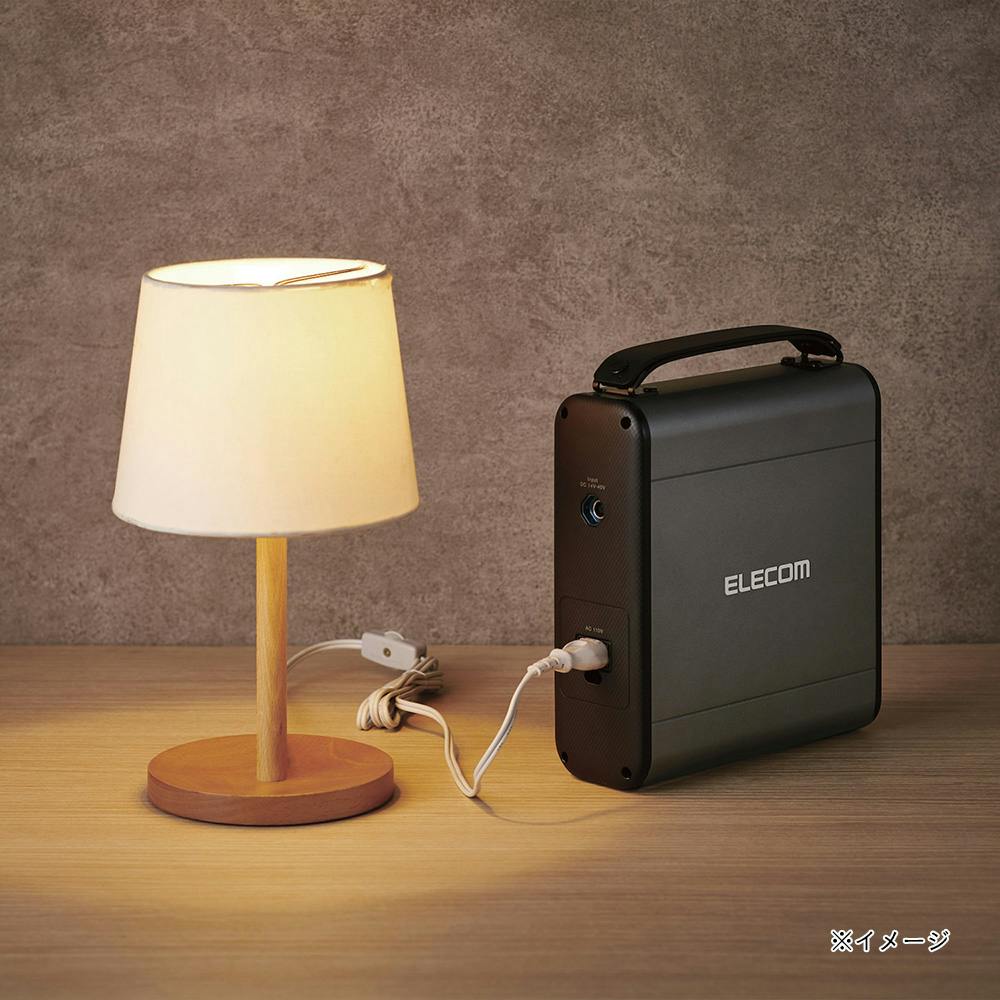 エレコム ポータブルバッテリー DE-AC05-60900BK(販売終了