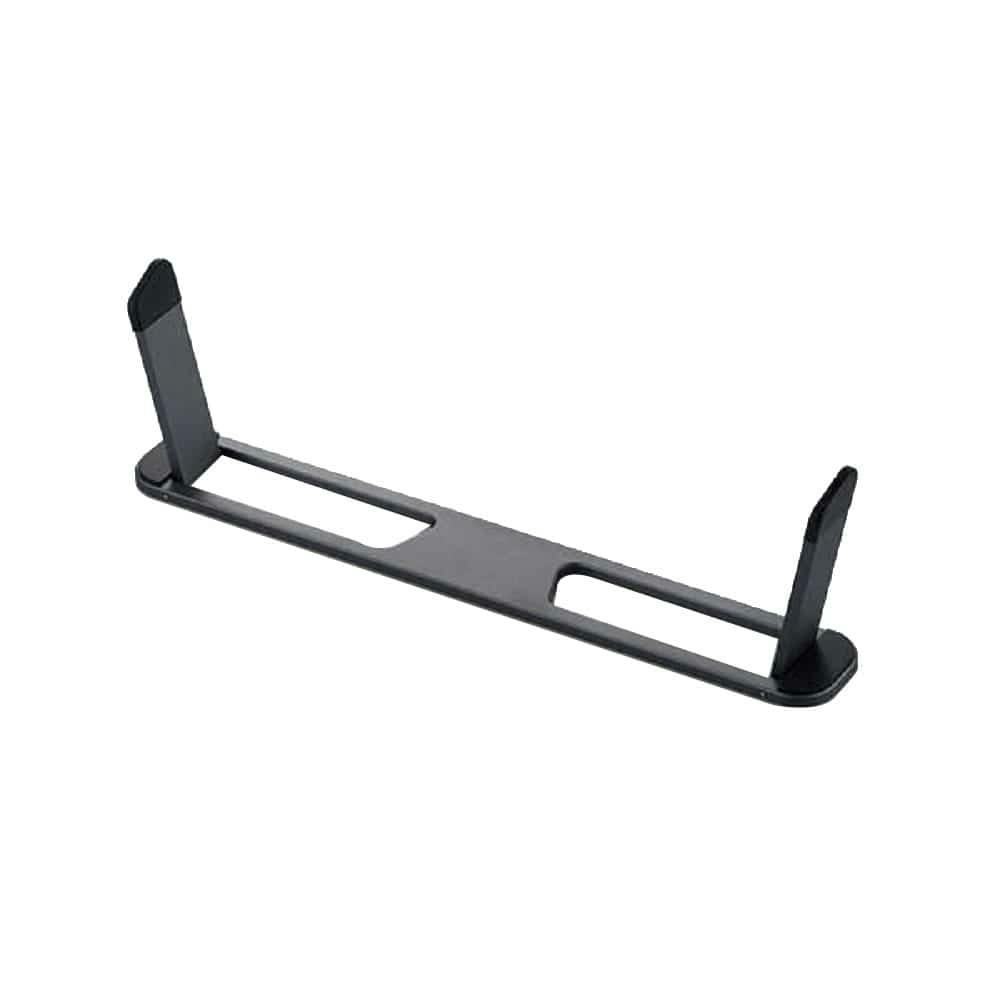 エレコム 折りたたみノートPCスタンド (装着式/アルミ) スペースグレー PCA-LTSFAGY(販売終了)