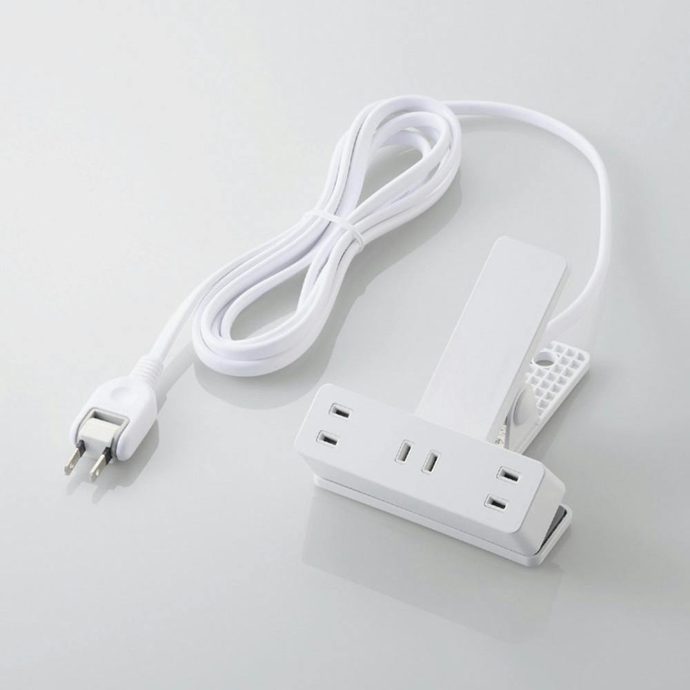 エレコム タップ T-KF03-2325WH 電源ケーブル・延長コード エレコム タップ T-KF03-2325WH 電源ケーブル・延長コード