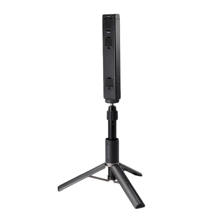 エレコム スマートフォン・タブレット用三脚/自撮り棒/2way/高耐荷重 P-STSRS02MTBK