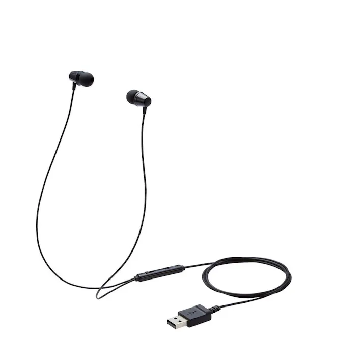 エレコム 子ども用イヤホン HS-KD05UBK(販売終了)