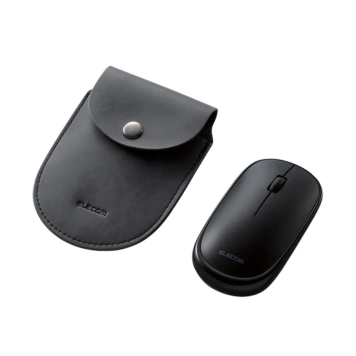 エレコム 巻取り式 有線マウス Slint 3ボタン ブラック M-TM10UBBK
