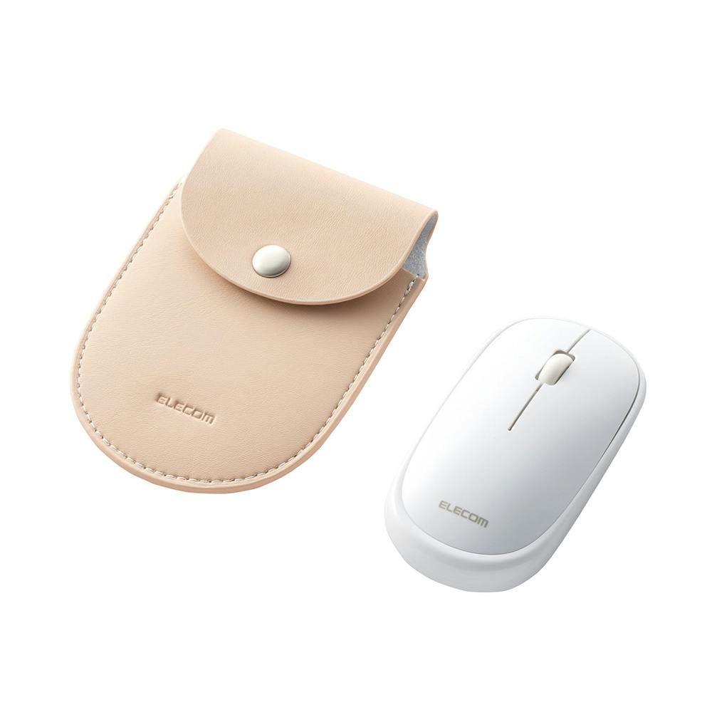 エレコム 巻取り式 有線マウス Slint 3ボタン ホワイト M-TM10UBWH OA機器・マウス・テンキー