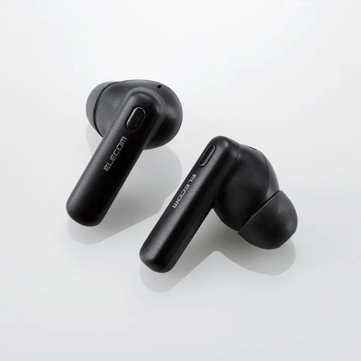 エレコム 完全ワイヤレスBluetoothヘッドホン ブラック LBT-TWS13BK