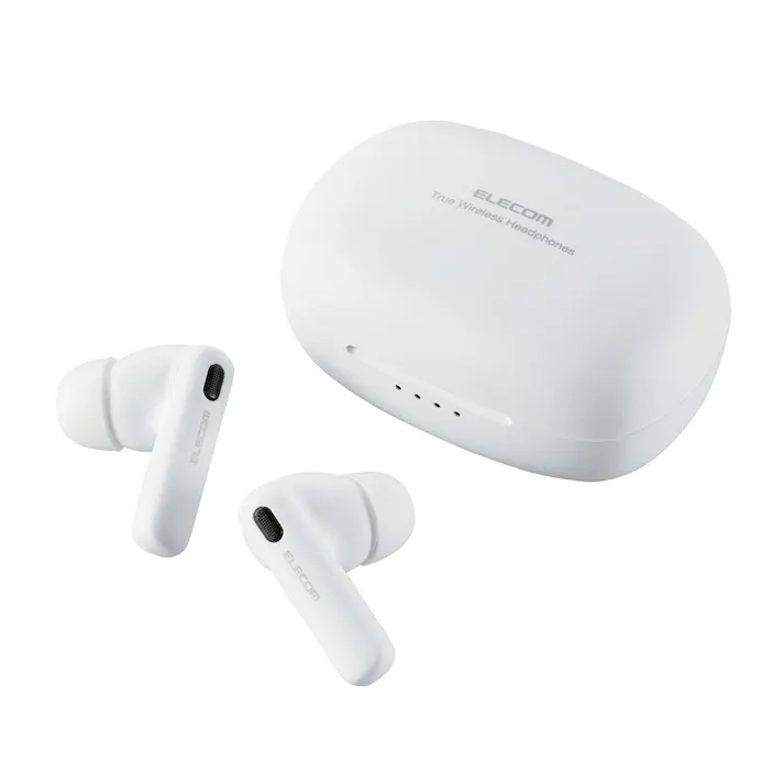 エレコム 完全ワイヤレスBluetoothヘッドホン ホワイト LBT-TWS13WH