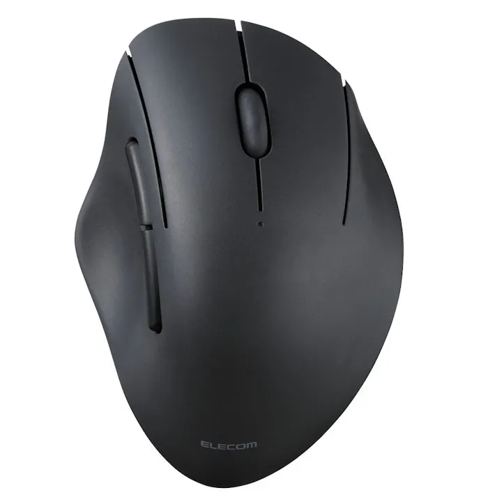 エレコム Bluetooth5.0 抗菌静音マウス “SHELLPHA” 5ボタン M-SH20BBSKBK