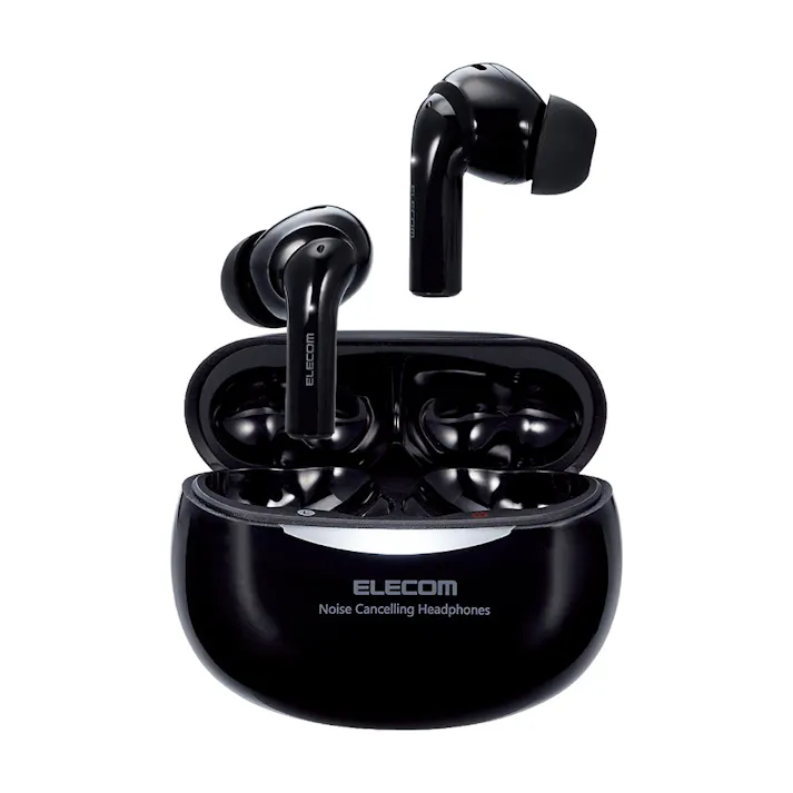 エレコム 完全ワイヤレスBluetoothヘッドホン ブラック LBT-TWS15BK