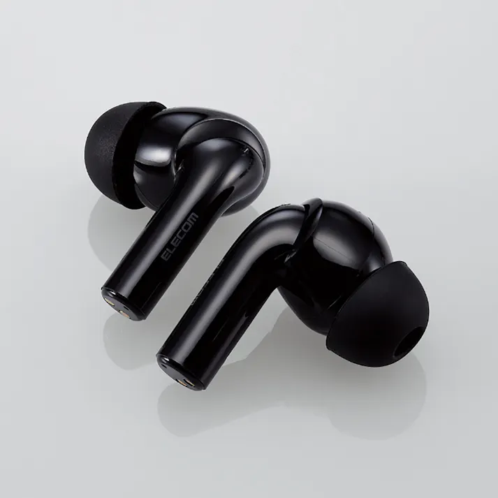 エレコム 完全ワイヤレスBluetoothヘッドホン ブラック LBT-TWS15BK