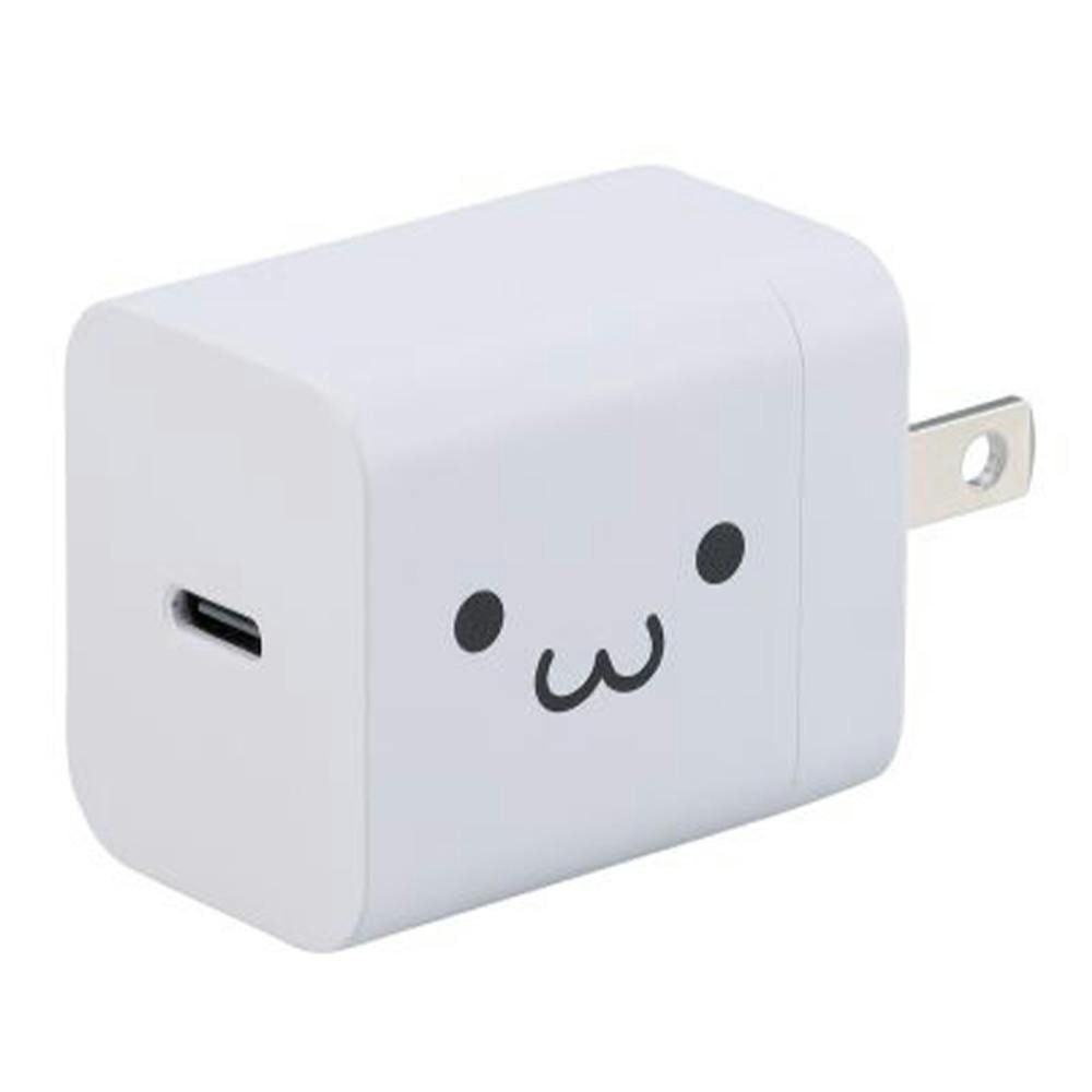 USB Power Delivery 20W AC充電器(C×1) しろちゃん MPA-ACCP6820WF