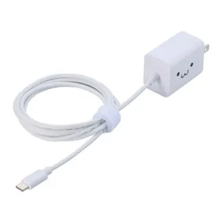 USB Power Delivery 20W AC充電器(Cケーブル一体型/1.5m) しろちゃん MPA-ACCP6920WF