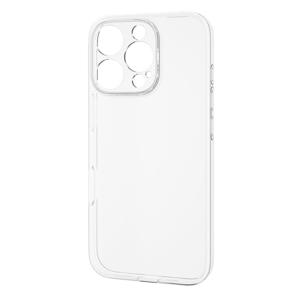 エレコム iPhone 16 Pro ソフトケース 極限 PM-A24CUCTKCR