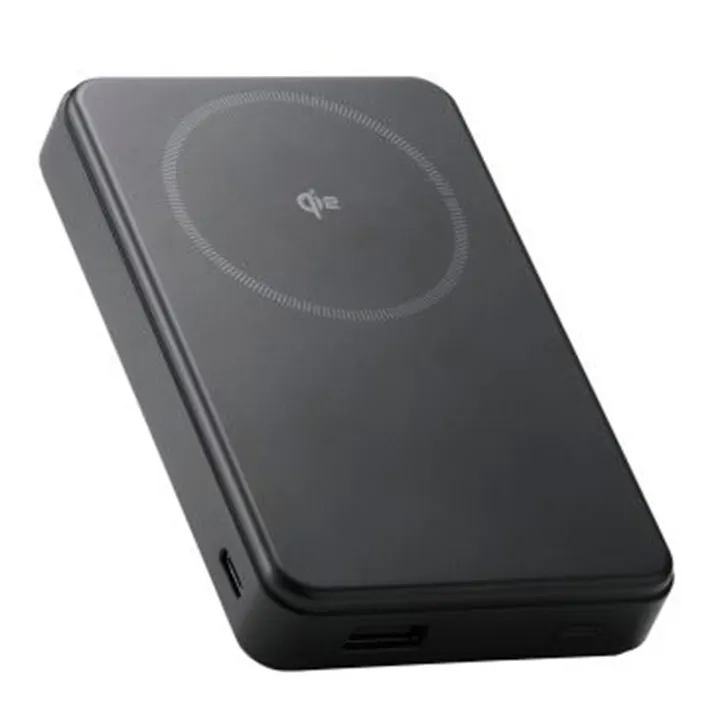 Qi2 ワイヤレスモバイルバッテリー (10000mAh/20W) ブラック DE-C67-10000BK