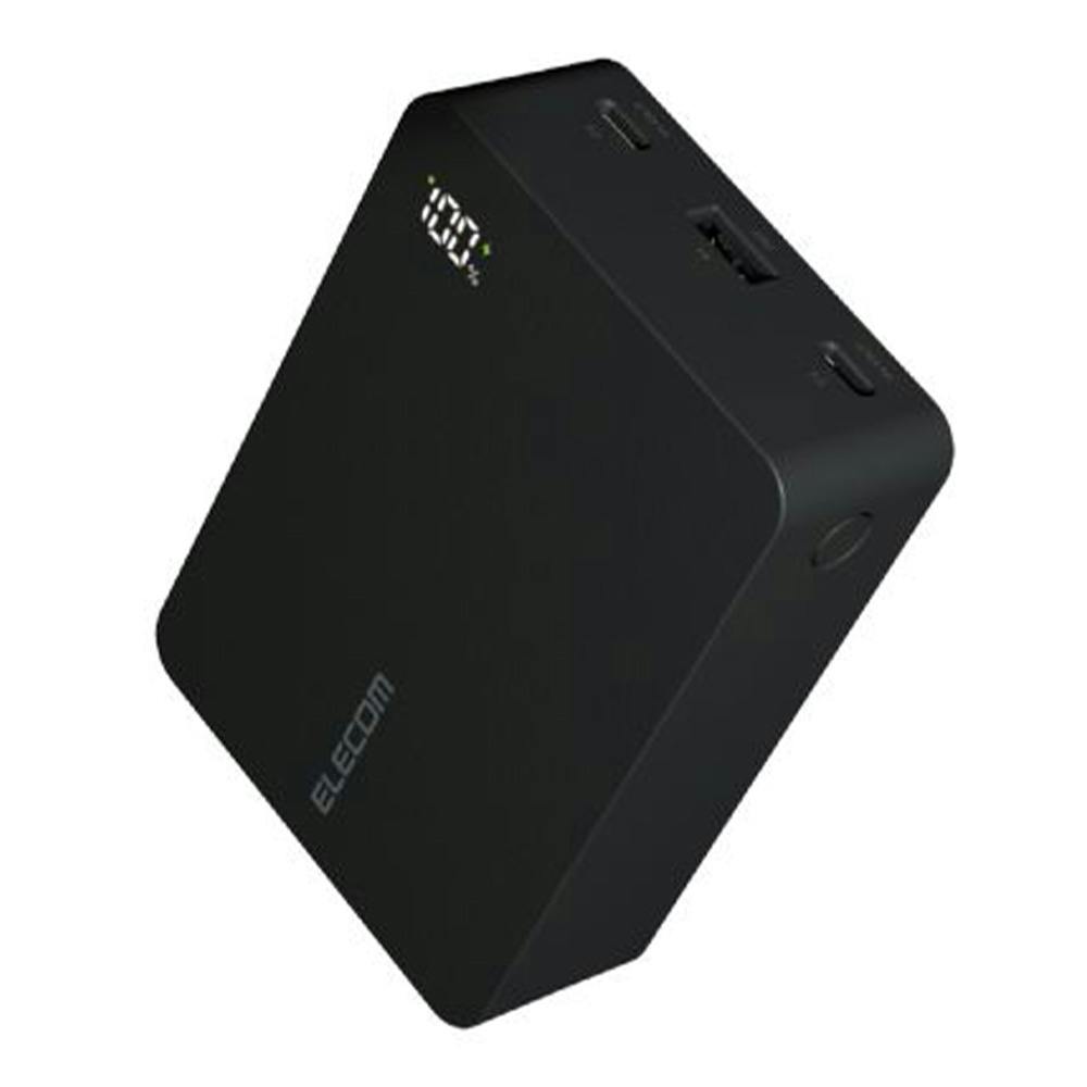 モバイルバッテリー (PC充電対応/20400mAh/67W) ブラック DE-C72L-20000BK