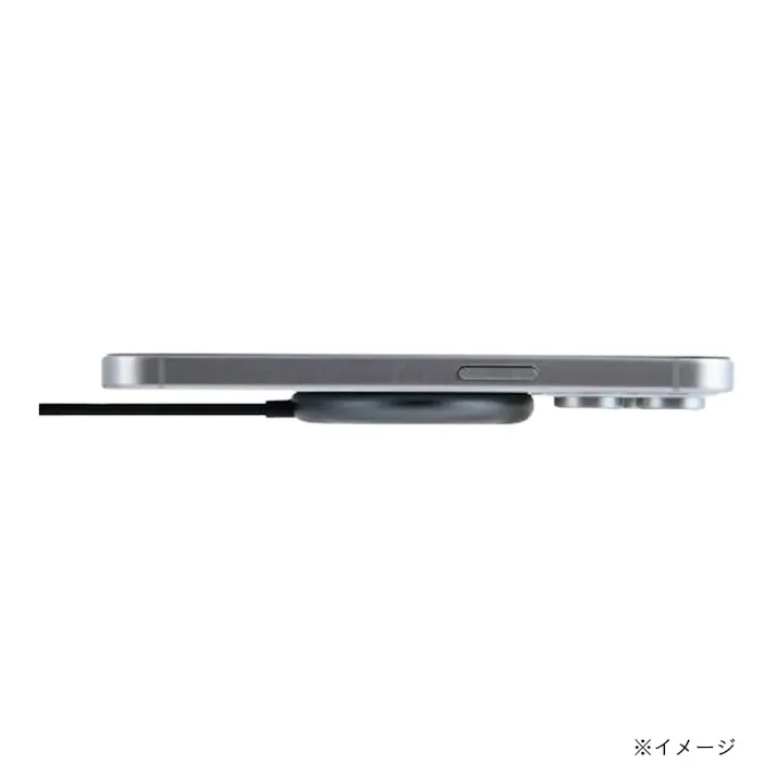 エレコム マグネットQi2 25W規格対応 ワイヤレス充電器(25W・卓上) ブラック W-MA11BK