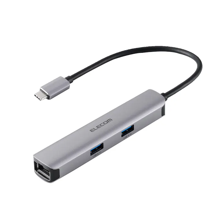 5in1 USB Type-C ドッキングステーション アルミモデル DST-052BPSV