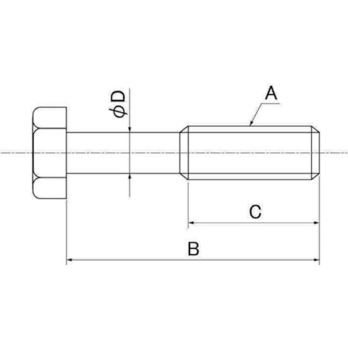 【CAINZ-DASH】サンコーインダストリー ステンレス　六角ボルト（脱落防止　５×２０×８　（２００本入） B0-02-J090-0050-0200-00【別送品】