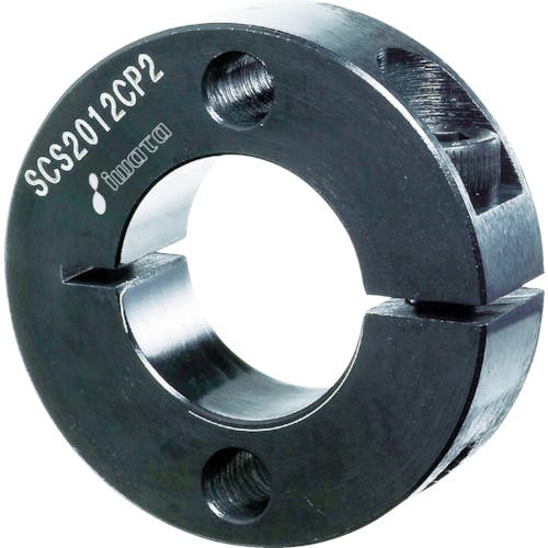 岩田製作所 スタンダードスリットカラー 2穴付 黒染め 内径50mm 総幅22mm SCS5022CP2 シャフトカラー 岩田製作所 スタンダードスリットカラー 2穴付 黒染め 内径50mm 総幅22mm SCS5022CP2 シャフトカラー