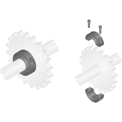 CAINZ-DASH】岩田製作所 スタンダードセパレートカラー ノーマル 黒