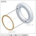 【CAINZ-DASH】岩田製作所 シムリング（鉄）　３Ｘ５Ｘ０．１ｍｍ　（１０枚入） RF003005010【別送品】