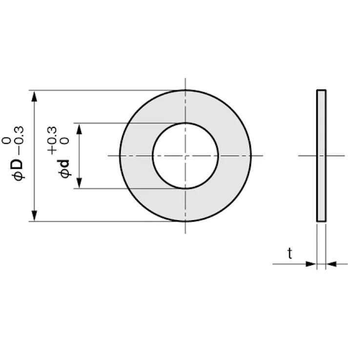 【CAINZ-DASH】岩田製作所 シムリング(SUS) 8X12X0.5mm (10枚入) RS008012050【別送品】