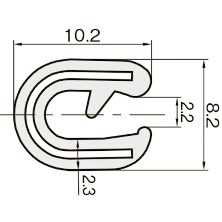 【CAINZ-DASH】岩田製作所 トリム 75シリーズ (5M) 3.2mm用 75-32-B-5T-L5【別送品】