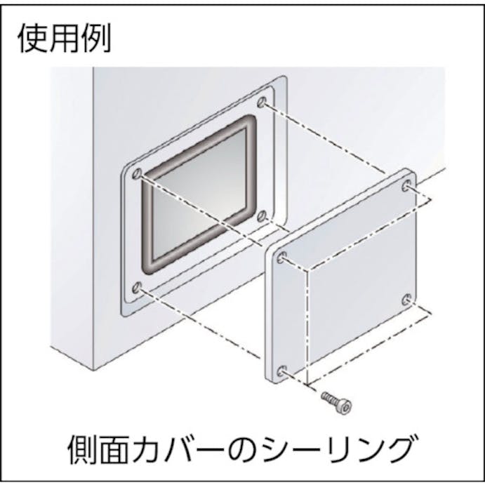 【CAINZ-DASH】岩田製作所 クッション　トリムシール　３１００－Ｃシリーズ　（１Ｍ）　４．８ｍｍ用 3100-B-3X48CT-L1【別送品】