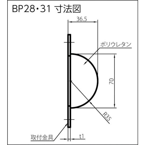 CAINZ-DASH】岩田製作所 バンパープロ ＢＰ３１ （１ｍ） BP31-L1