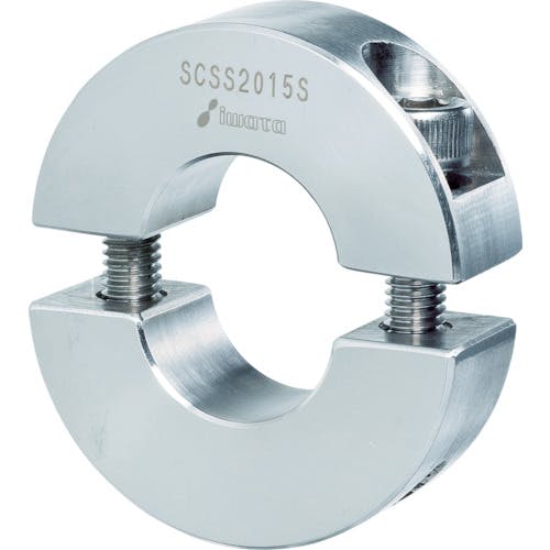 【CAINZ-DASH】岩田製作所 スタンダードセパレートカラー　ノーマル　ＳＵＳ　内径４５ SCSS4512S【別送品】