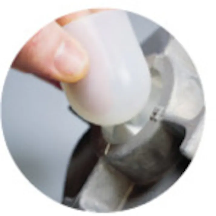 【CAINZ-DASH】岩田製作所 マスキング用 キャップA (1000個入) φ4.4×L12.7 グレー GA0172X050【別送品】