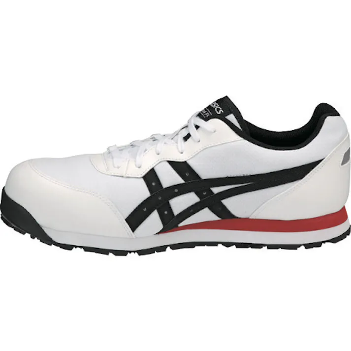 【CAINZ-DASH】アシックスジャパン ウィンジョブ CP201 ホワイト×ブラック 27.5cm FCP201.0190-27.5【別送品】