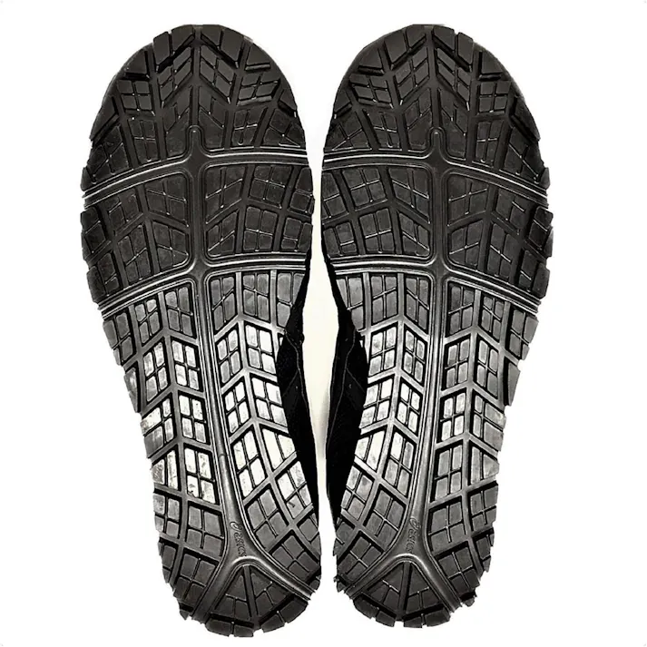 アシックス ウィンジョブ CP201 ブラック×ブラック 26.0cm