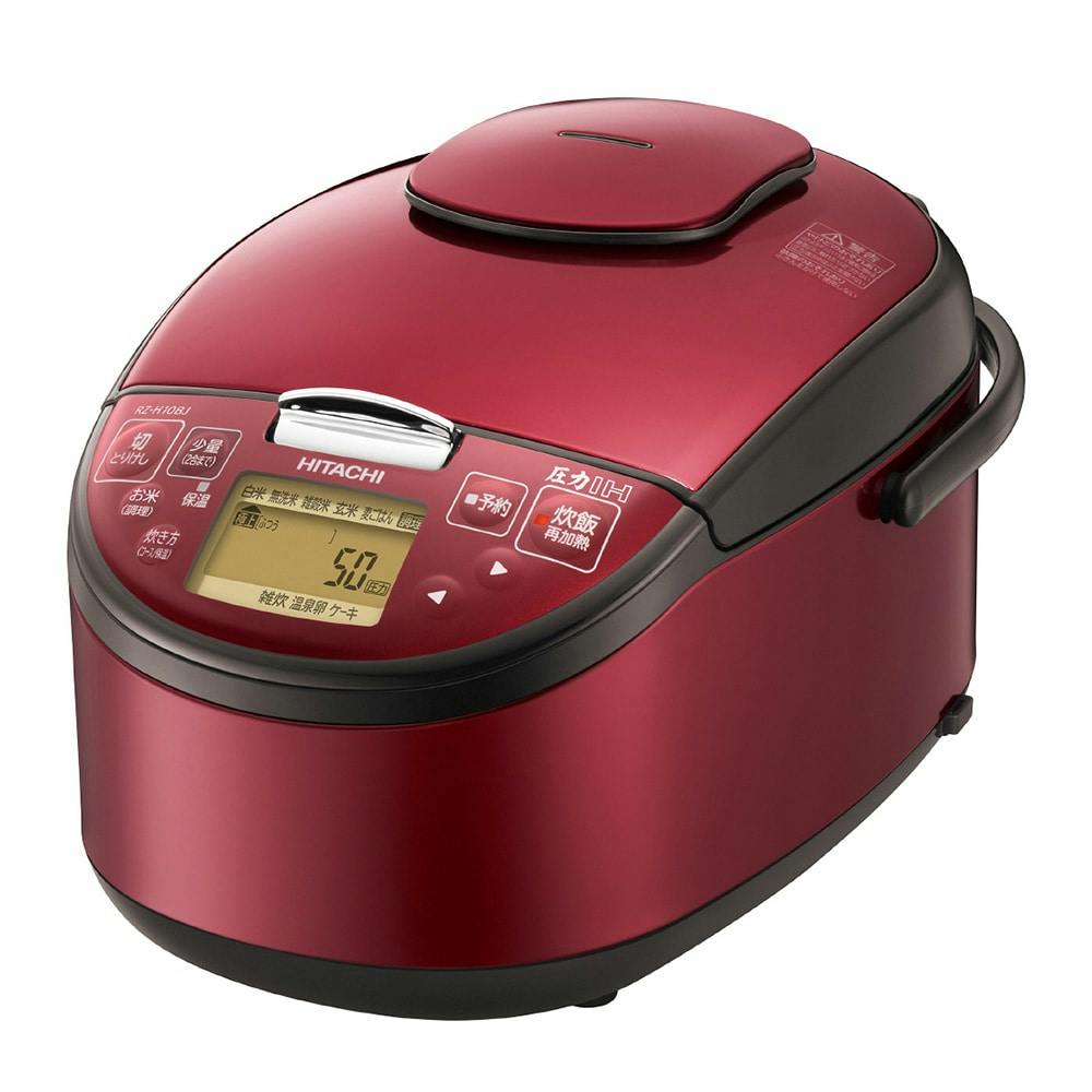 日立 圧力IHジャー炊飯器 RZ-H10BJ-R 5.5合炊き レッド(販売終了