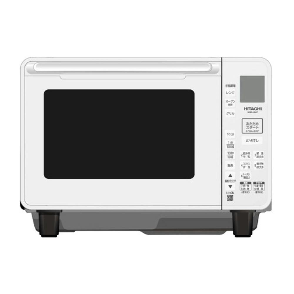 日立 オーブンレンジ 22L/1段 ホワイト MRO-HE4C | キッチン家電 通販 | ホームセンターのカインズ