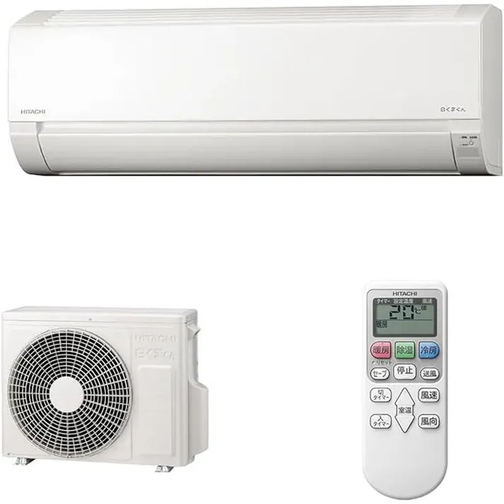 日立 エアコン 白くまくん AJシリーズ 6畳用 RAS-AJ2225S-W